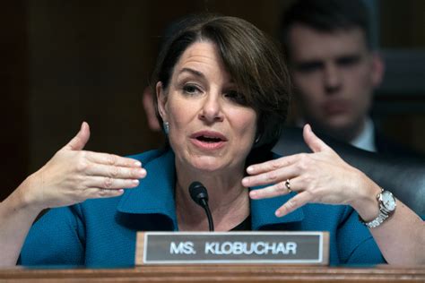 Sen Amy Klobuchar Reveals She Underwent Treatment For Early Stage