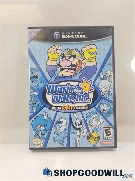 Wario Ware Inc Mega Party Games Nintendo Gamecube Video Game Disc In