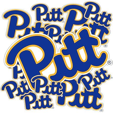 Amazon University Of Pittsburgh Sticker Panthers Pitt Stickers