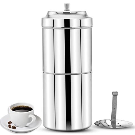 Buy PANCA South Indian Filter Coffee Maker 200 ML,2-4 Cups Stainless