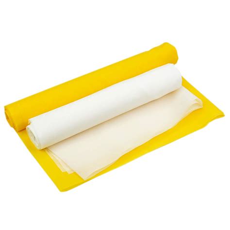 Silk Screen Printing Mesh 100110120140160180200250300mesh White Yellow For Screen