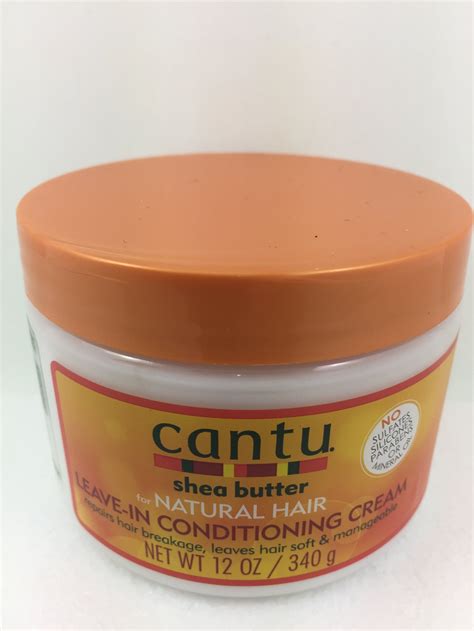 Cantu Shea Butter For Natural Hair Leave In Conditioning Cream 340 G