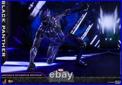 Hottoys Scale Black Panther Tchalla Chadwick Boseman Custom Action