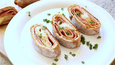 Receta De Rollitos De Jamón Y Queso