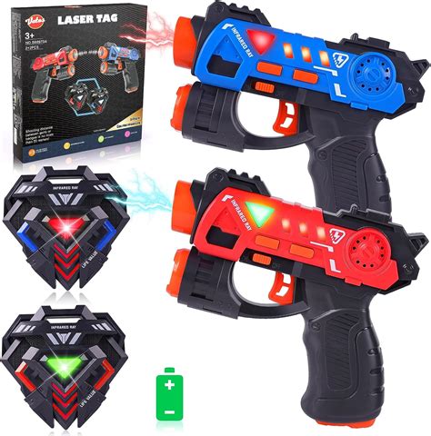 Vatos Laser Tag Guns Set Infrared Mini Laser Tag For Kids