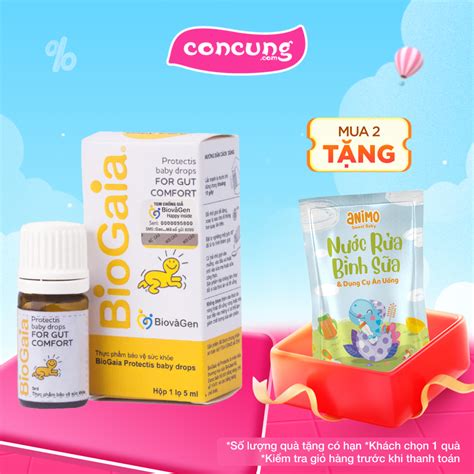 Men vi sinh Biogaia Protectis Baby Drops 5ml Shopee Việt Nam