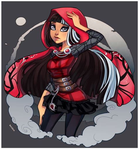 Ms Hood By Rotodisk On Deviantart Ever After High Cerise Hood Ever After High Rebels