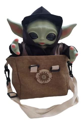 Baby Yoda Grogu Con Luz Y Sonido Mochila Transportadora Env O Gratis