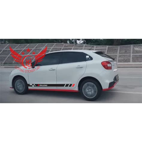 Jual Stiker Sticker List Mobil Baleno Cutting Sticker Mobil Suzuki