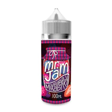 Mixed Berry 100ml E Liquid Mr Jam Uk Vape Store E Cig Clouds