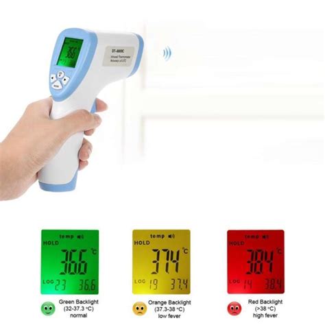 Jual Thermometer Suhu Tubuh Digital Infrared Non Contact LED Di Seller