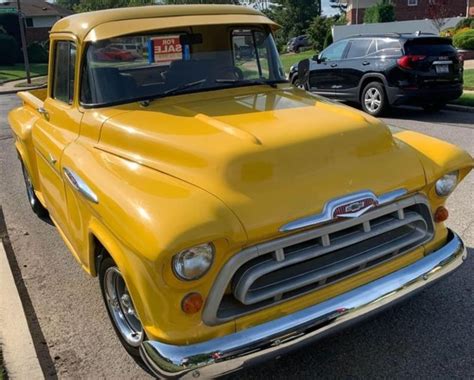 Nicholass 1957 Chevrolet Truck Holley My Garage