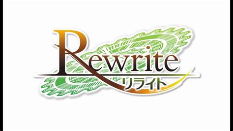 Rewrite Visual Novel Op X Philosophyz Tv Animation Ver Game Size