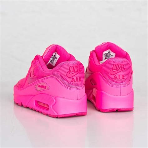 Very Cheap Nike Air Max 90 2007 Gs Womens Hyper Pinkvivid Pink 345017