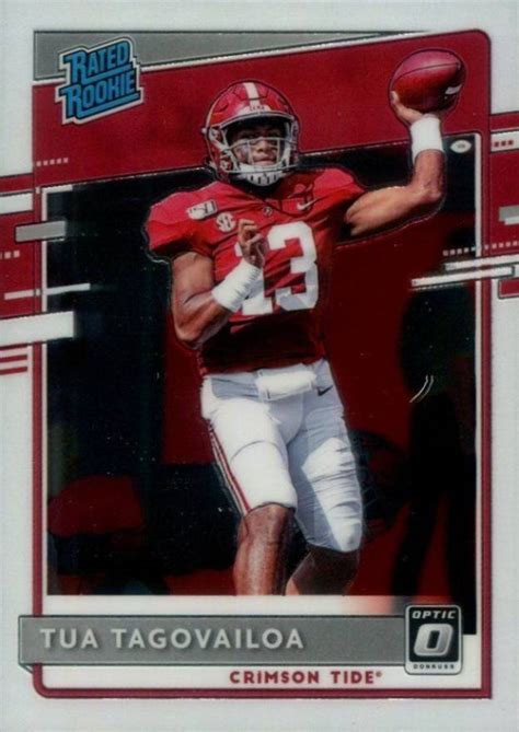 Panini Chronicles Draft Picks Donruss Optic Rated Rookies Tua