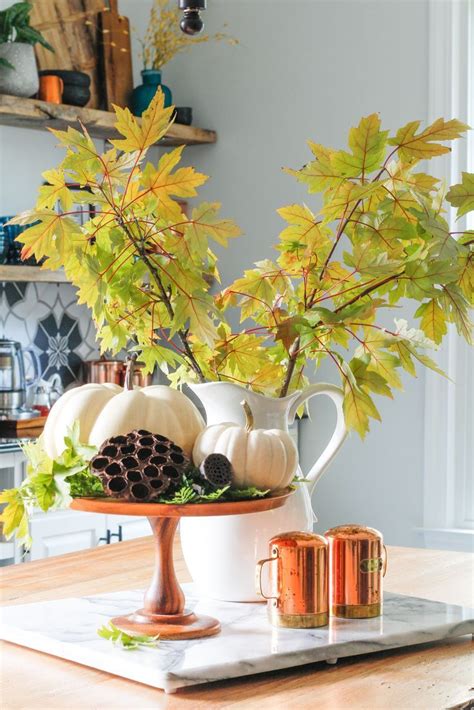 Naturally Fall Home Tour Unique Neutral And White Fall Decor