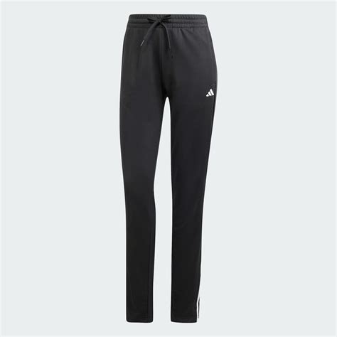 Adidas Sereno Aeroready Cut Stripes Slim Tapered Pants Black