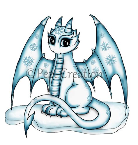 Ice Dragon Commission By Pezicreation On Deviantart