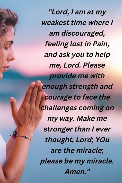 Inspiring And Powerful Prayer For Strength And Guidance With Images