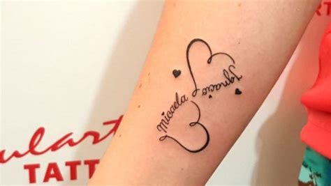 Tatuajes para mujeres con significado Tatuajes de corazón con nombre