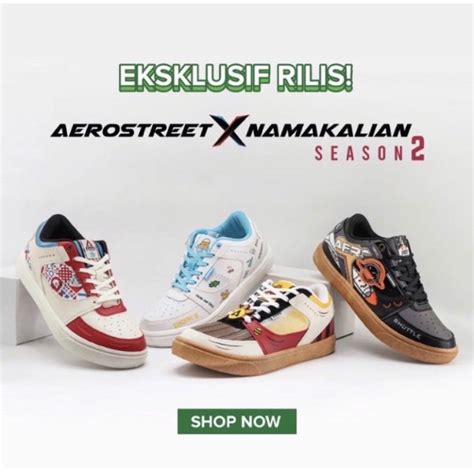 Jual Original Aerostreet X Gibran Season Kitkat Nama Kalian