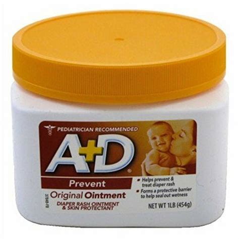 Ad Diaper Rash And Skin Protectant Ointment Anti Irritation For Babies