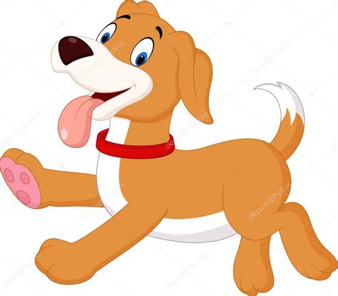 Happy dog cartoon — Stock Vector © tigatelu #143954527