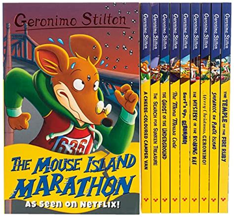 Buy Geronimo Stilton The 10 Book Collection Series 3 Box Set A Cheese Coloured Camper Van The