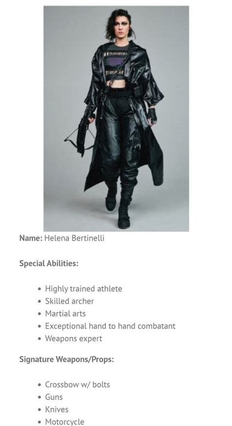 Character Bio ~ Helena Bertinelli - Birds of Prey (2020) Photo ...