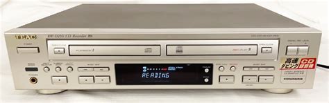 ティアック CD レコーダー プレーヤー RW D250 TEAC CD Recorder Player CD R CD RW ジャンク品