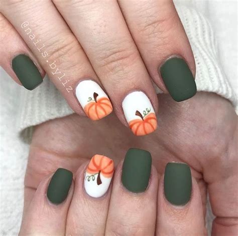 Really Short Nail Inspo Fall