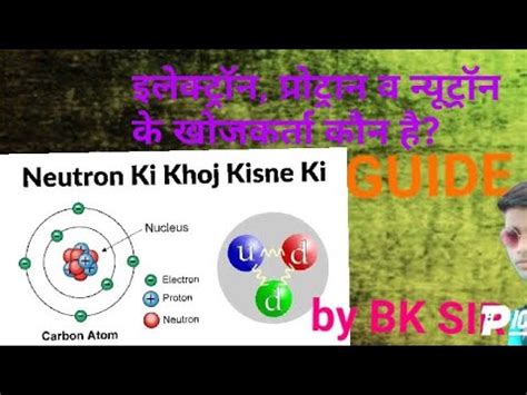 इलेक्ट्रॉन, प्रोट्रान व न्यूट्रॉन की खोज किसने की?Who discovered ...