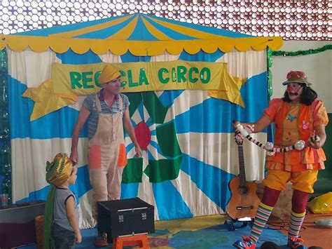 Projeto Recicla Circo retoma as atividades apresentações teatrais