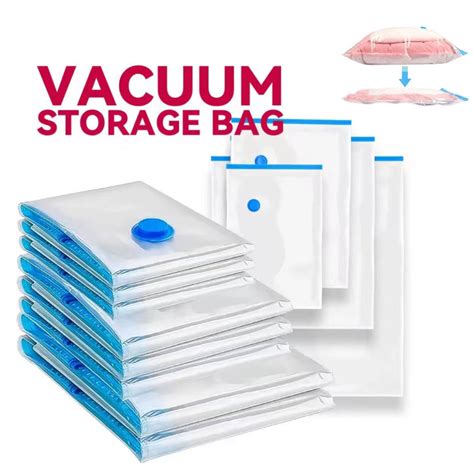 Vacuum Storage Bag Plastic Vacuum Plastic Bag For Clothes Travel Vaccum