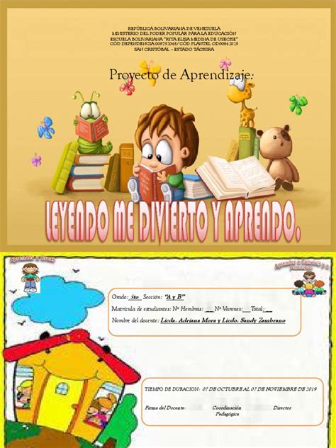 Proyecto Lectura Y Escritura 5to2 Pdf Escritura Comunicación