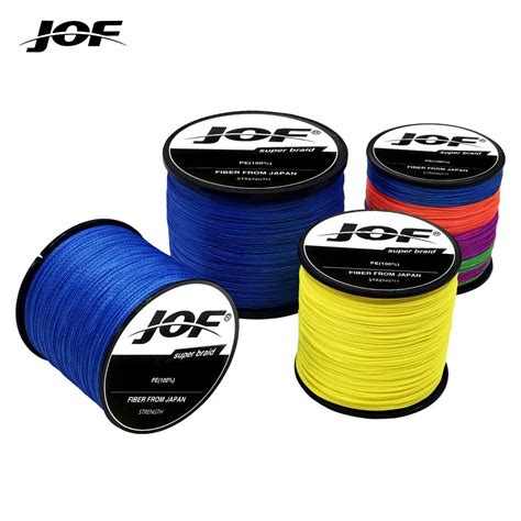 JOF X8 Carp Fishing Line 300M 500M 1000M 8 Strands Braided Japan