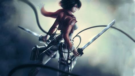 Shingeki No Kyojin Mikasa Ackerman Wallpapers Hd Desktop And Mobile