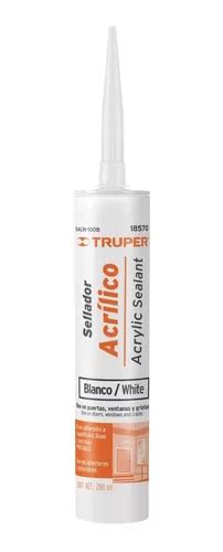 Sellador Acrilico Blanco 280 Ml 18570 Truper Meses sin interés