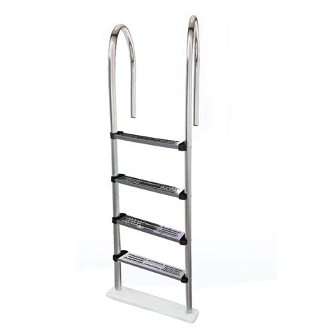 Blue Wave Premium Stainless Steel In Pool Ladder For Above Ground Pools