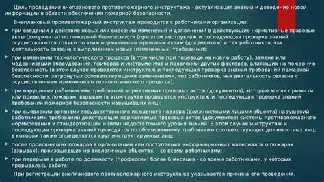 Противопожарные инструктажи - презентация онлайн