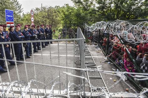 Drone Footage Shows The Scale Of The Hungarian Border Fence Keeping