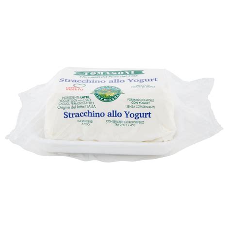 Tomasoni Formaggi Stracchino Allo Yogurt 0 250 Kg Supermercato24