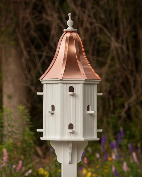 Copper Roof Dovecote Birdhouse 42x16 | Vinyl Dovecote Bird House – The Birdhouse Chick