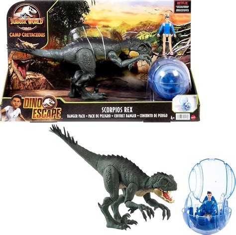 Jurassic World Paquete De Peligro Campamento Cret Cico Juguetes Para