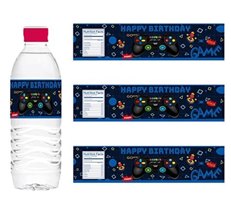 Best Labels For Water Bottles Birthday