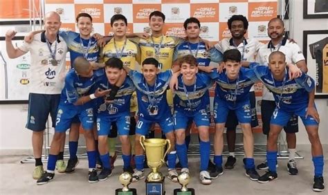 Copa Popular De Futsal Definiu Dois Campe Es Da Base Jogando Juntos