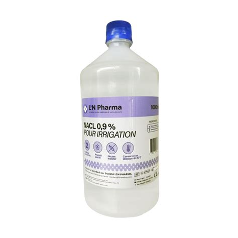 Sérum physiologique 1000ml