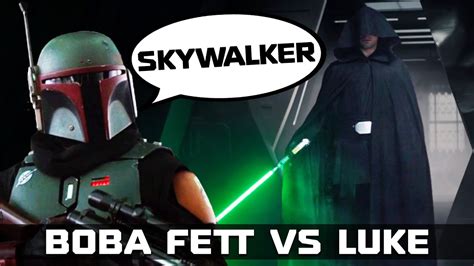 Boba Fett Trifft Auf Luke Skywalker Was Wäre Gewesen The Mandalorian Season 2 Finale Deutsch