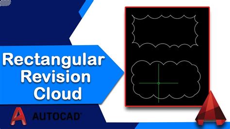 How To Create Rectangular Revision Cloud In Autocad Youtube