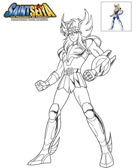 Nice 14 Coloriage Saint Seiya Saint Seiya Coloring Pages Printable